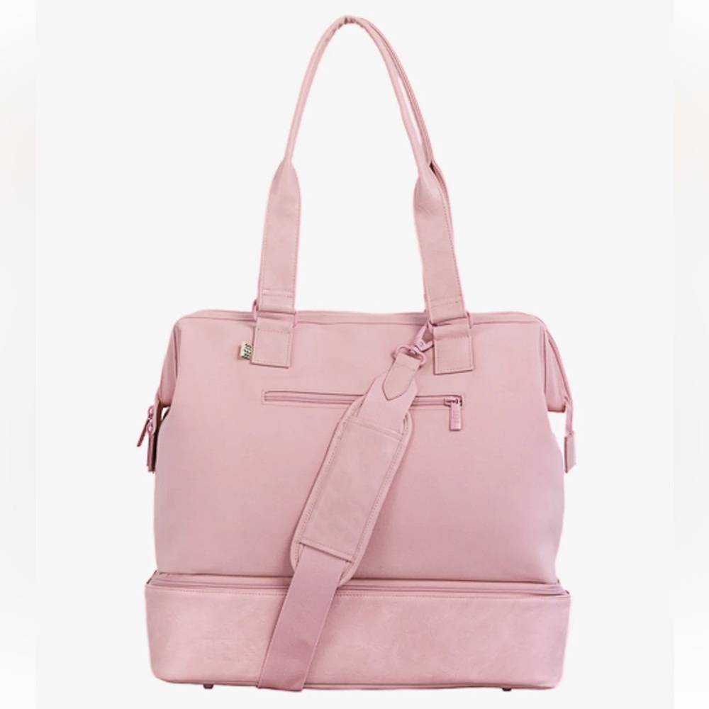 BEIS Mini Weekender Atlas Pink